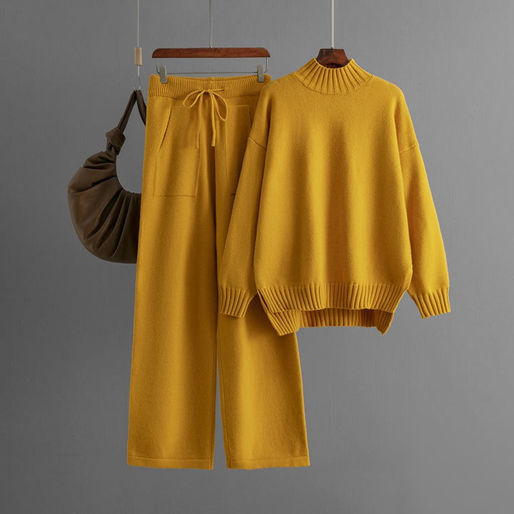 Gebreide coltrui voor dames in minimalistische stijl - Amélie