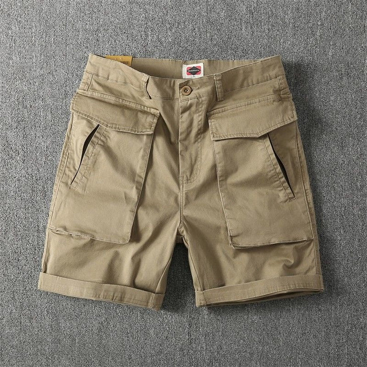 Heren short katoen cargo zakken casual stijl - Erik