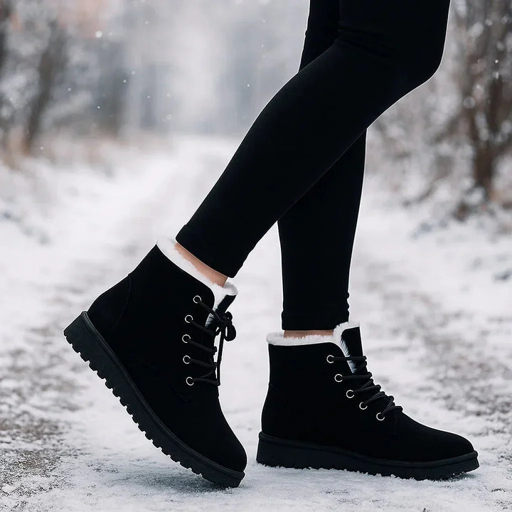 Winterlaarzen met fluwelen afwerking - Alvine