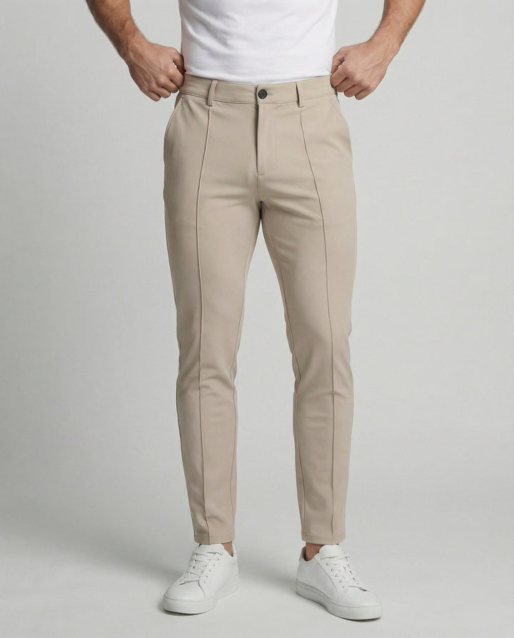 Slim fit chino herenbroek - Michael