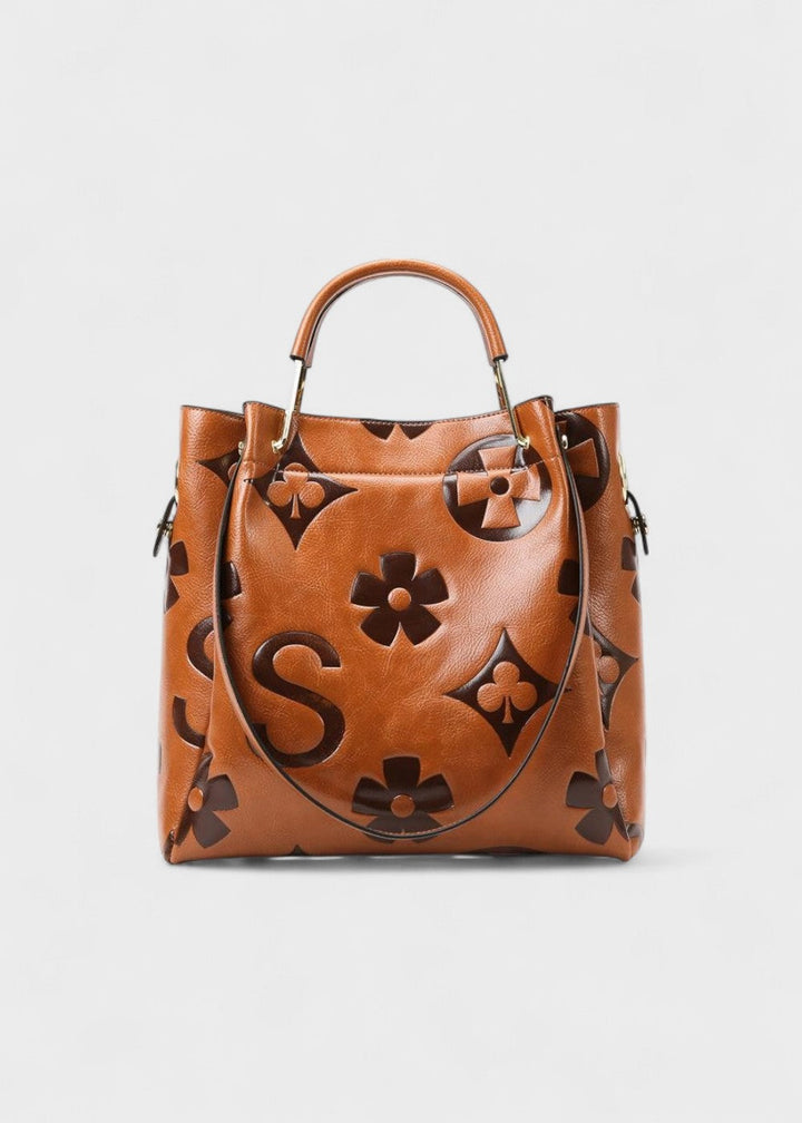 Damestas met bloemenprint - Samara