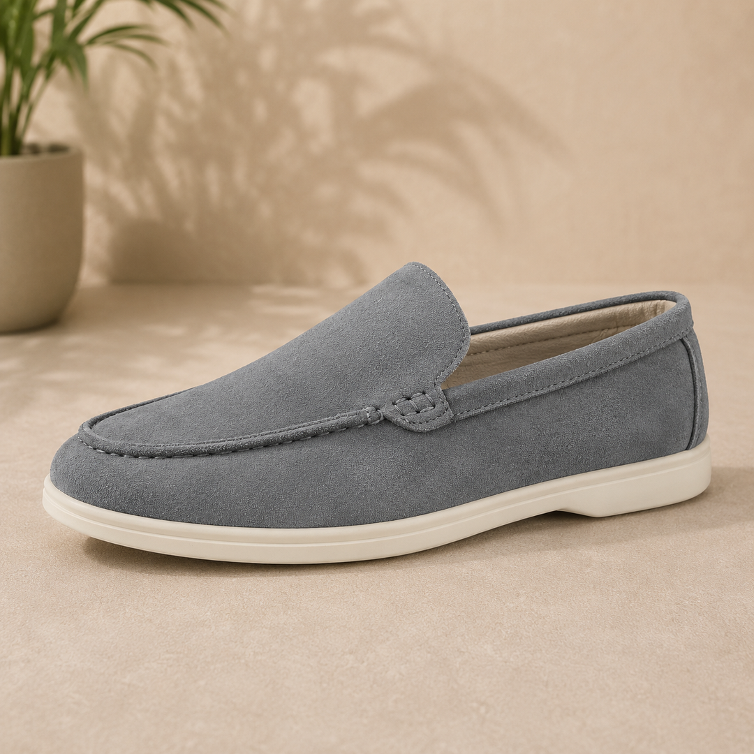 Herenmoccasins met effen ontwerp in herfststijl - Gerald