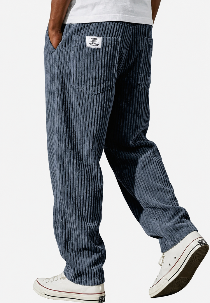 Herensweatbroek met ruime pasvorm en zakken - Bastian
