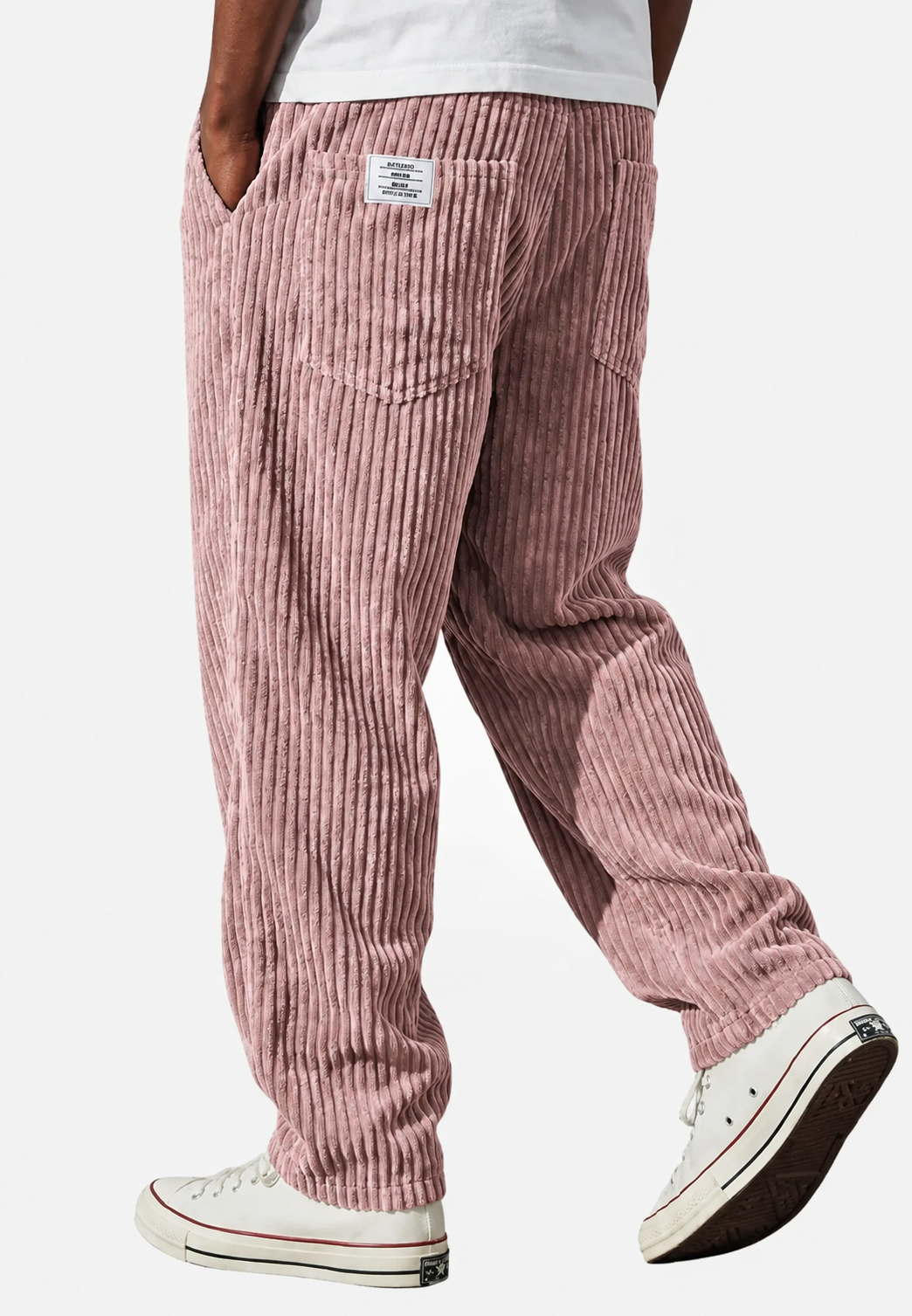 Herensweatbroek met ruime pasvorm en zakken - Bastian