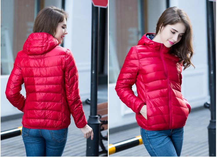 Harmonie omkeerbaar Ultra Light donsjack