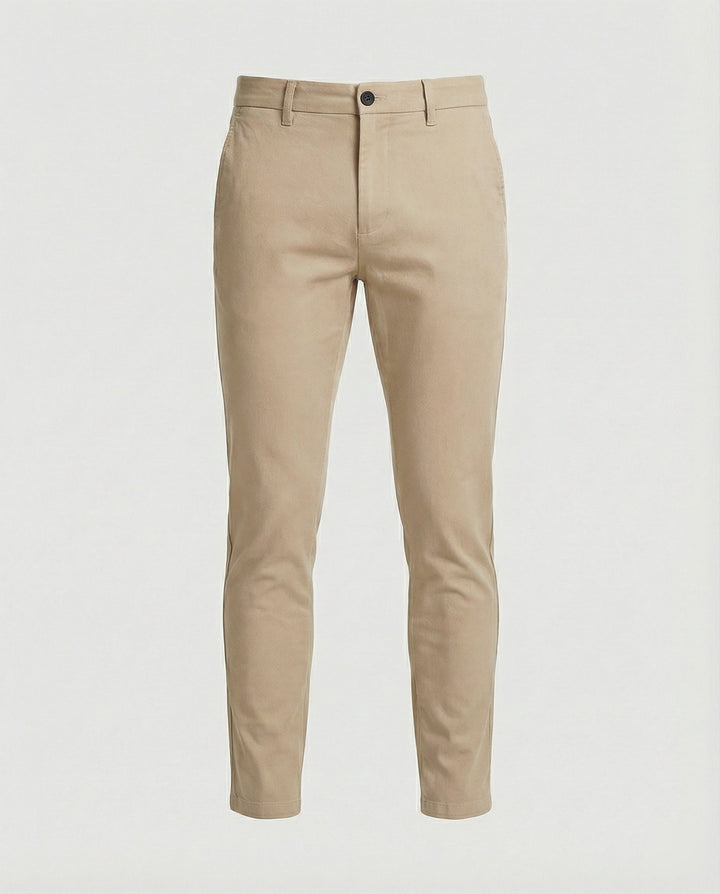Slim fit chino herenbroek - Sobrius