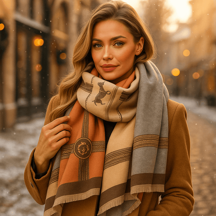 Elegante wintersjaal voor dames - Valery