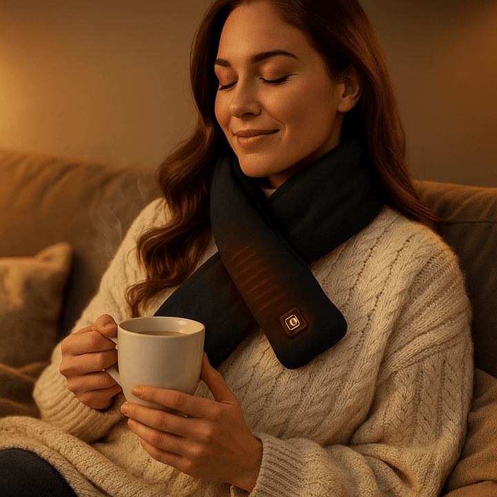 Sähkölämmitteinen Huivi Talveksi 3 Lämpötilaa - EmiyoSuomi - Huivit