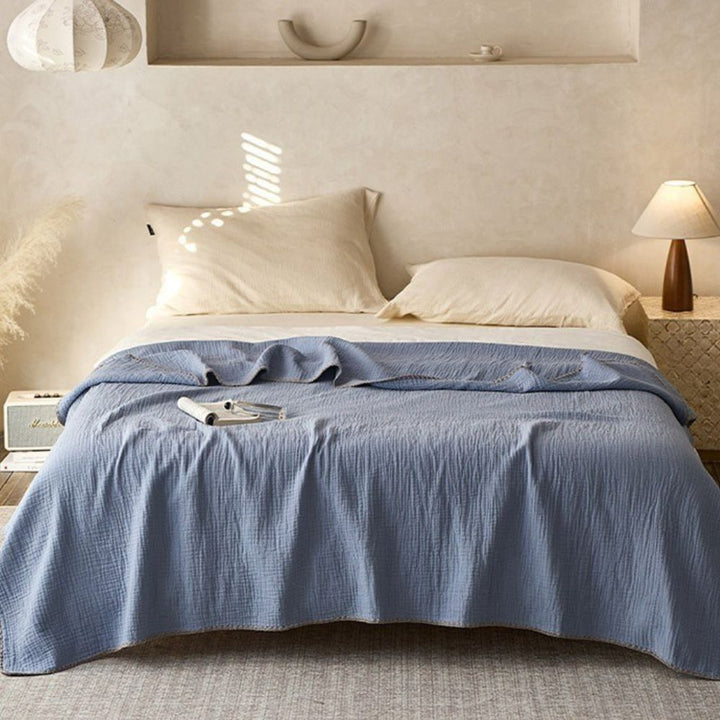 Katoenen mousseline deken