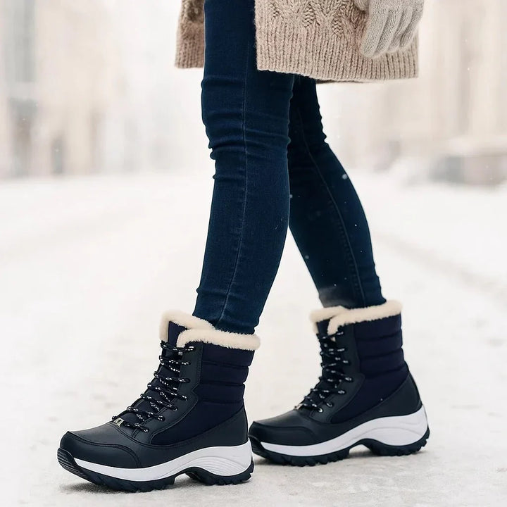 Dameslaarzen met dikke zolen - Rinhoa