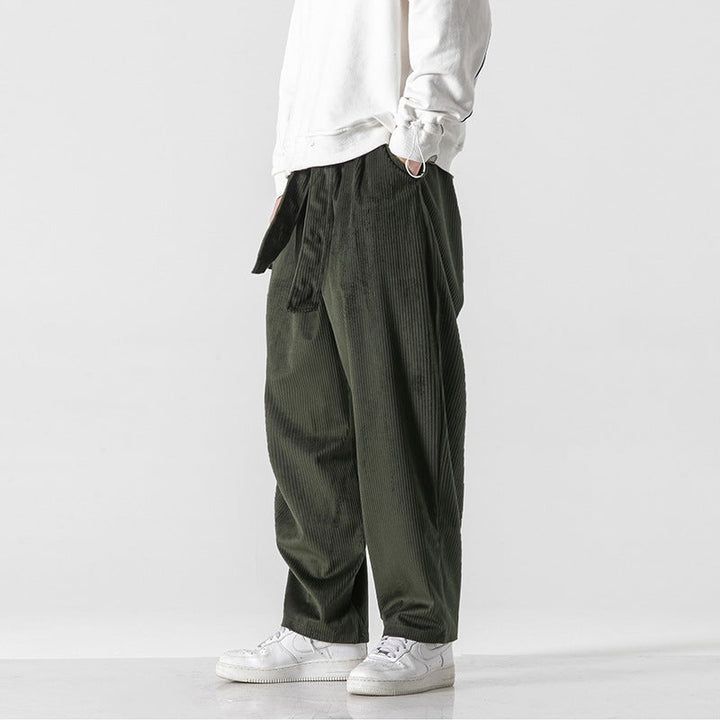 Man corduroy broek baggy - Fabrizio
