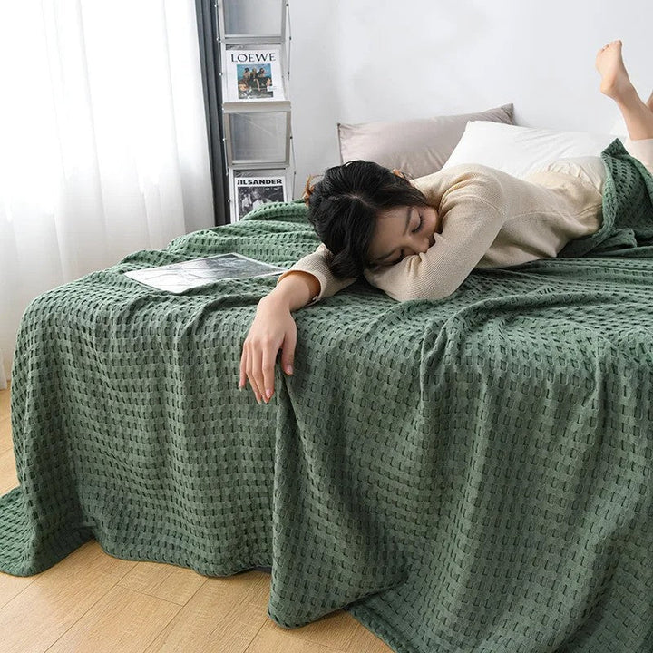 Lichtgewicht katoenen deken