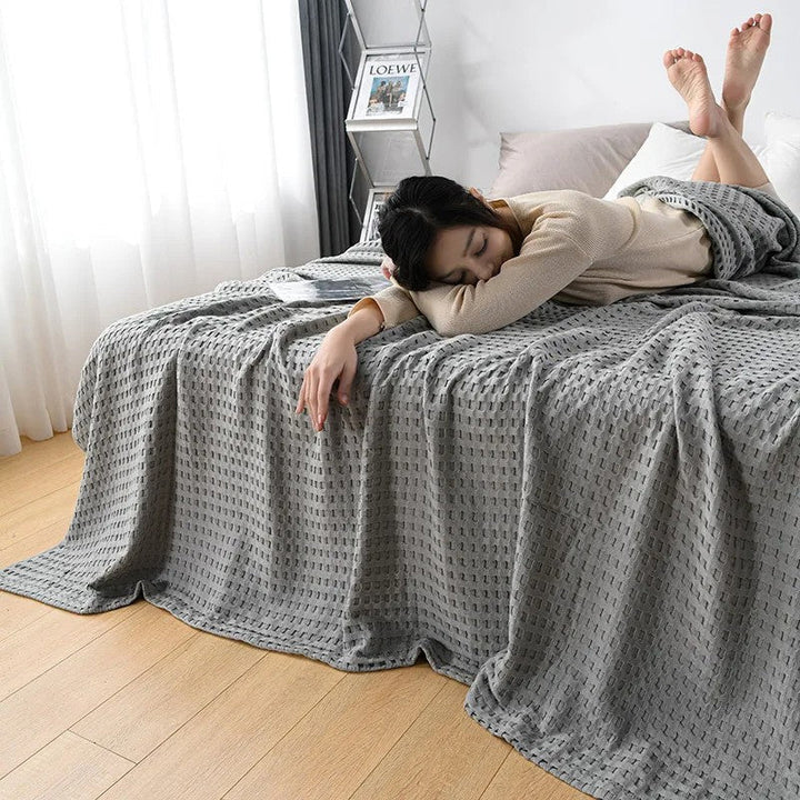 Lichtgewicht katoenen deken