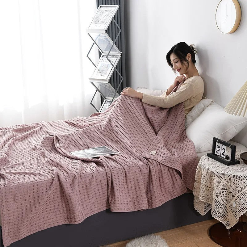 Lichtgewicht katoenen deken