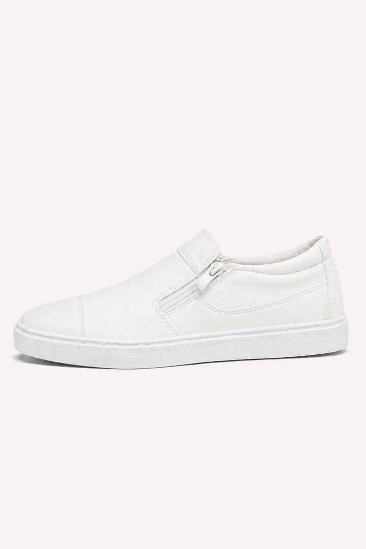 Casual herenschoenen met ritssluiting aan de zijkant - Nils